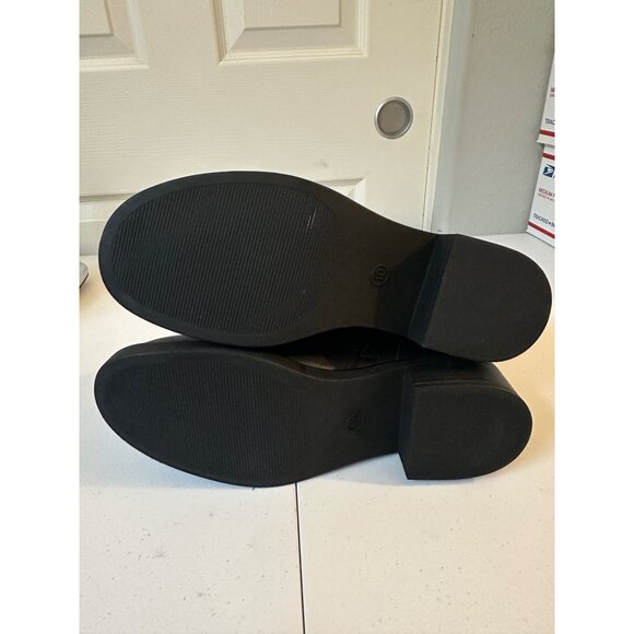 Universal Thread Women Connor Black Ankle Buckle Boots memory foam size 10 NWT - Picture 7 of 7